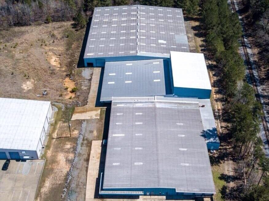 aerial view of our indoor storage facility